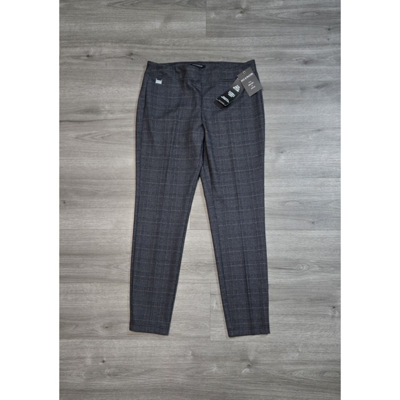 Zac & Rachel Pants - NWT Zac & Rachel Womens Stretch Figure Defining Pull On Pants Plaid Size Large